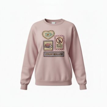Gilmore Patch Icons Embroidered Sweatshirt, 6 of 6