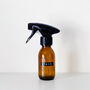 Amber Trigger Spray Bottle With Stamped Label, thumbnail 4 of 9