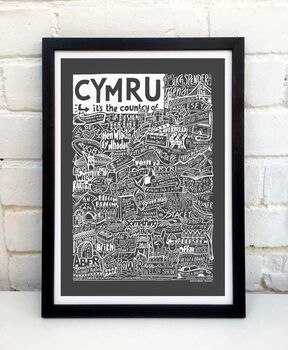 Cymru Landmarks Print, 5 of 10
