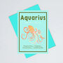 Horoscope Male Birthday Cards, thumbnail 2 of 12