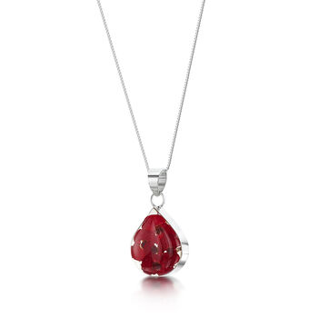 Poppy Pendant – Real Flowers In Five Silver Designs, 10 of 12