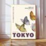 Butterfly Japan Tokyo Exhibition Art Print, thumbnail 1 of 3