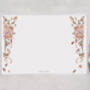 A4 Landscape Letter Writing Paper With Flower And Bow Design, thumbnail 2 of 4