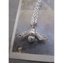 925 Silver Bee Necklace, thumbnail 3 of 4
