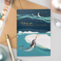 Foiled Polar Animals Christmas Cards Pack Of Eight, thumbnail 1 of 4