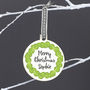 Personalised Brussel Sprout Christmas Bauble, thumbnail 1 of 3