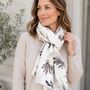 Botanical Print Scarf, thumbnail 3 of 6