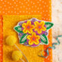 Penelope Flower Felt Craft Brooch Kit, thumbnail 1 of 4