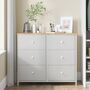 Six Drawer Fabric Dresser For Bedroom Or Nursery, thumbnail 4 of 12