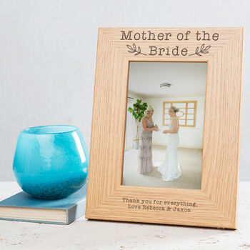 Personalised Father Of The Bride Wedding Photo Frame, 2 of 9