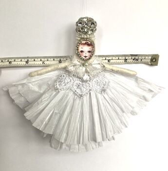 Christmas Tree Topper Angel Crystal, 7 of 8