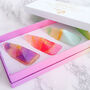 Crystal Soap Gift Set For Women / Surprise In A Soap With Genuine Gemstones Inside / Christmas Gifts, thumbnail 1 of 12