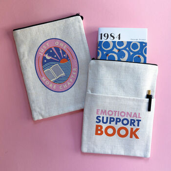Emotional Support Book Sleeve, 2 of 2