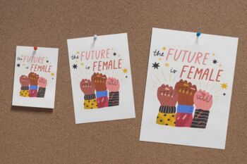 Female Future Print, 2 of 5