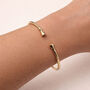 Horse Hoof Open Cuff Bangle, Equestrian Jewellery, thumbnail 6 of 9
