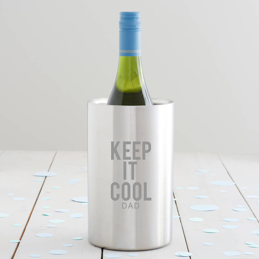 Personalised 'Keep It Cool' Wine Cooler