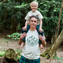 Personalised Adventure Father's Day Daddy And Me Matching Pyjamas, thumbnail 1 of 4