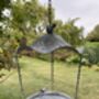 Hanging Steel Bird Feeder, thumbnail 2 of 11