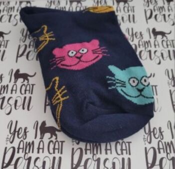 Cat Lover Boxed Sock Gift, 5 of 5