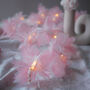 Blush Pink Large Petal Fairy Lights, thumbnail 1 of 3