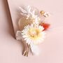 Nancy Dried Flower Wedding Buttonhole, thumbnail 1 of 2
