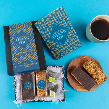 'Thank You' Afternoon Tea For Two Vegan Gift Bars, 3 of 3