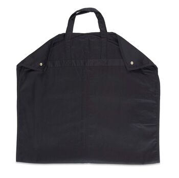 Luxury Cotton Twill Travel Suit Carrier, 5 of 5