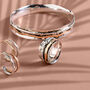 Aura Magic Sterling Silver Spinning Ring, thumbnail 5 of 12