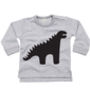 Childs Dinosaur Chalkboard Sweatshirt, thumbnail 3 of 5