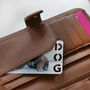 Personalised Photo With Dog Cut Out Metal Wallet Card, thumbnail 3 of 3