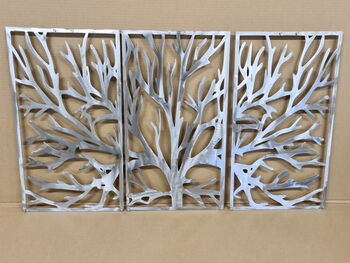 Metal Tree Of Life Wall Art Decor Set New Home Gift, 11 of 12