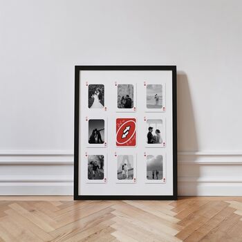 Personalised Playing Card Photo Print For Couples, 6 of 6