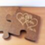 Personalised Jigsaw Wooden Coasters – Set Of Two, thumbnail 2 of 4