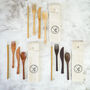 Reusable Wooden Cutlery Sets, thumbnail 1 of 8
