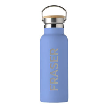 Personalised 17oz Bamboo Lid Drinks Bottle, 9 of 12