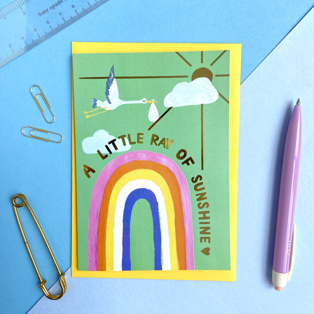 A Little Ray Of Sunshine Card, 1 of 2