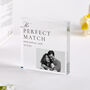 Couple Acrylic Photo Plaque Engagement Keepsake Gift, thumbnail 1 of 3