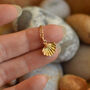Solid 9ct Gold Shell Pendant, thumbnail 3 of 6