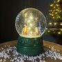 Music And Lights Christmas Tree Snowglobe, thumbnail 1 of 3