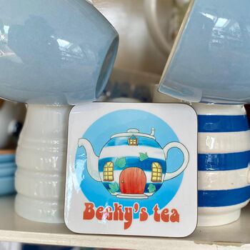 Personalised Teapot Coaster, 3 of 7