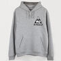 No Peaking Women's Slogan Hoodie, thumbnail 5 of 6