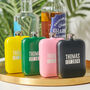 Personalised 50th Birthday Name And Year Hip Flask, thumbnail 2 of 6