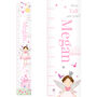 Personalised Fairy Princess Height Chart, thumbnail 4 of 5