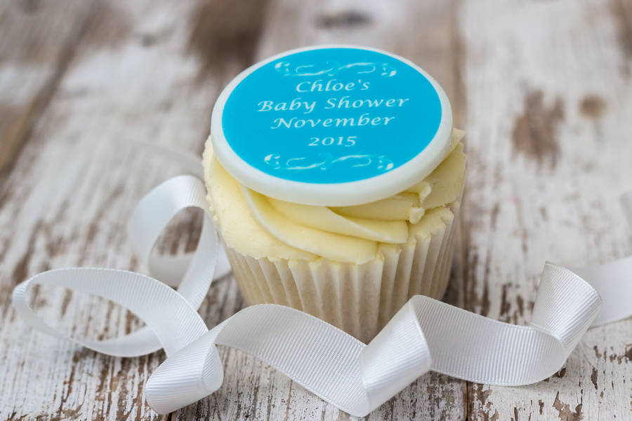 Baby Shower Cupcake Decorations By Just Bake Notonthehighstreet Com