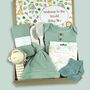 Personalised Jungle Adventures New Baby Gift Box, thumbnail 1 of 8