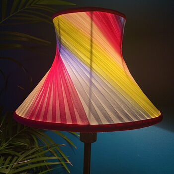 Hot Pink Twisted Lampshade, 3 of 5
