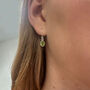 Peridot Drop Earrings, thumbnail 1 of 2