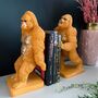 Gorilla Orange And Gold Bookends, thumbnail 4 of 5