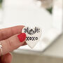 Porcelain Pocket Xoxo With Personalised Card, thumbnail 2 of 9