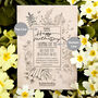 Mother's Day Gift Personalised Wildflower Seed Packet, thumbnail 2 of 6